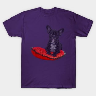 French Bulldog Info Graphic T-Shirt